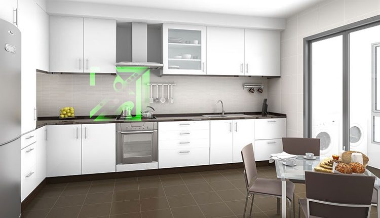 مدل کابینت ام دی اف هایگلاس