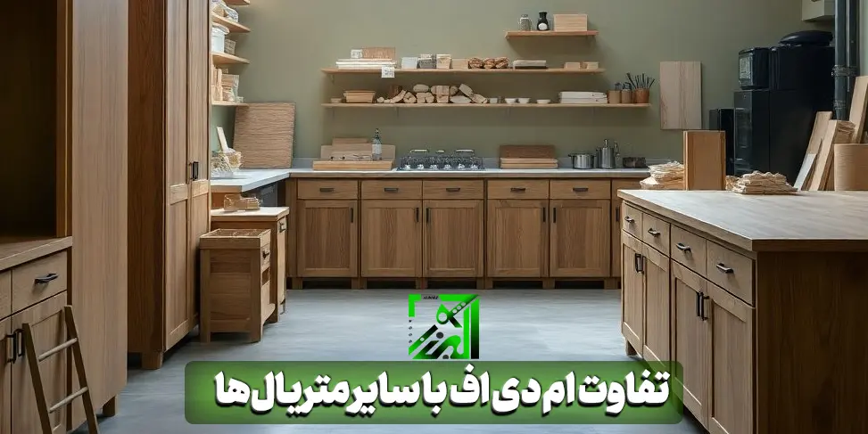 تفاوت ام دی اف با سایر متریال‌ها