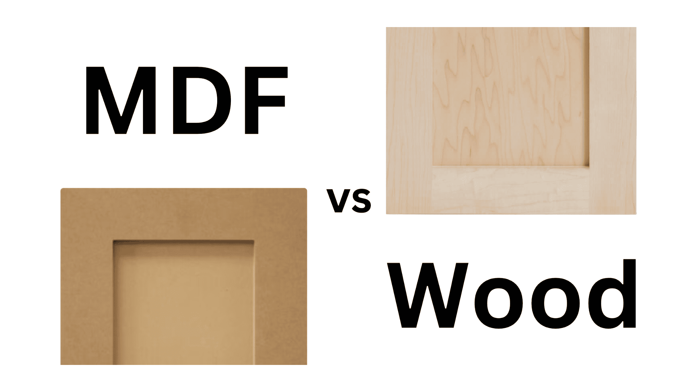 مقایسه کابینت MDF بهتر است یا چوبی؟
